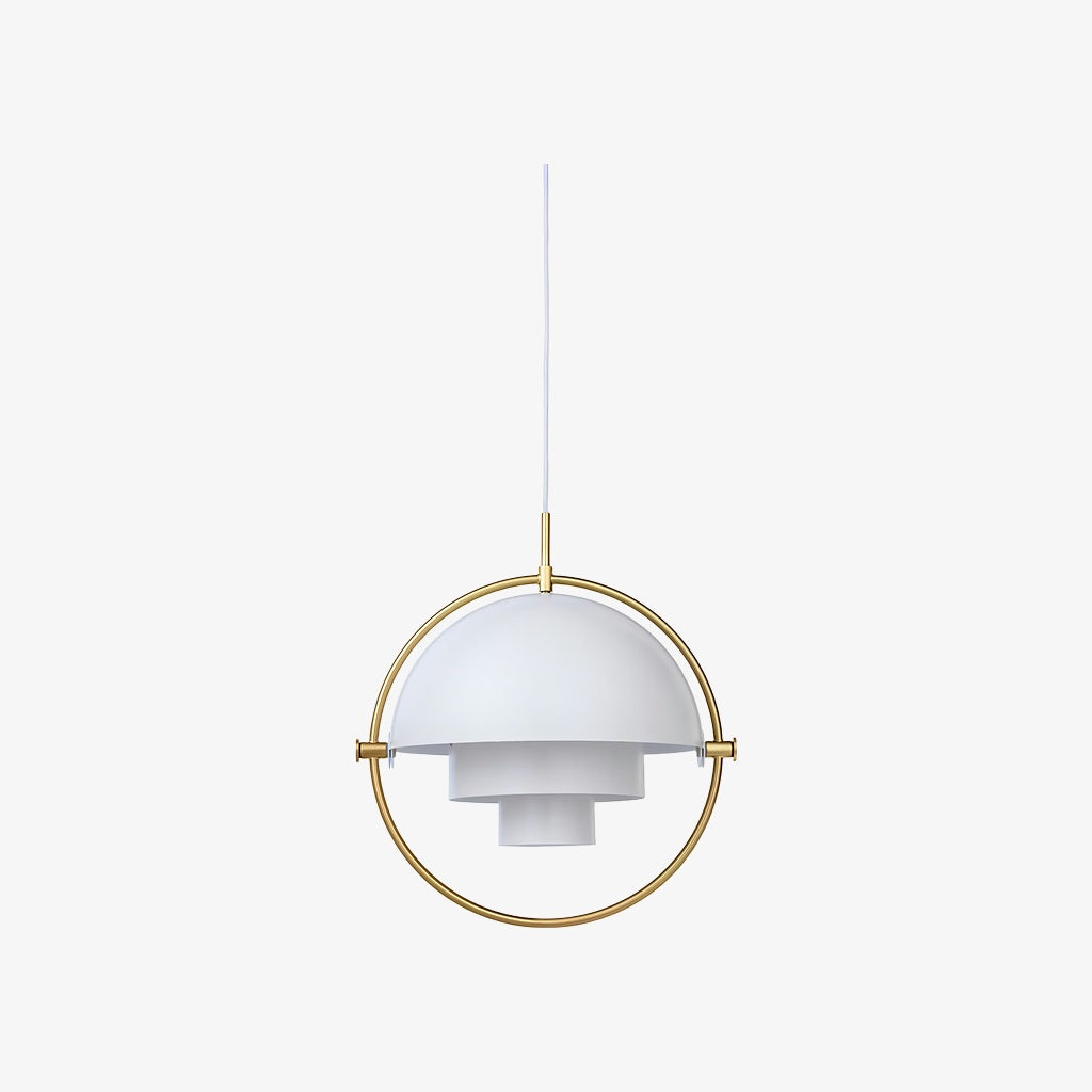 Multiva Sculptural Pendant Light – Adjustable Chandelier in Danish Modern Style for Dining Areas N18