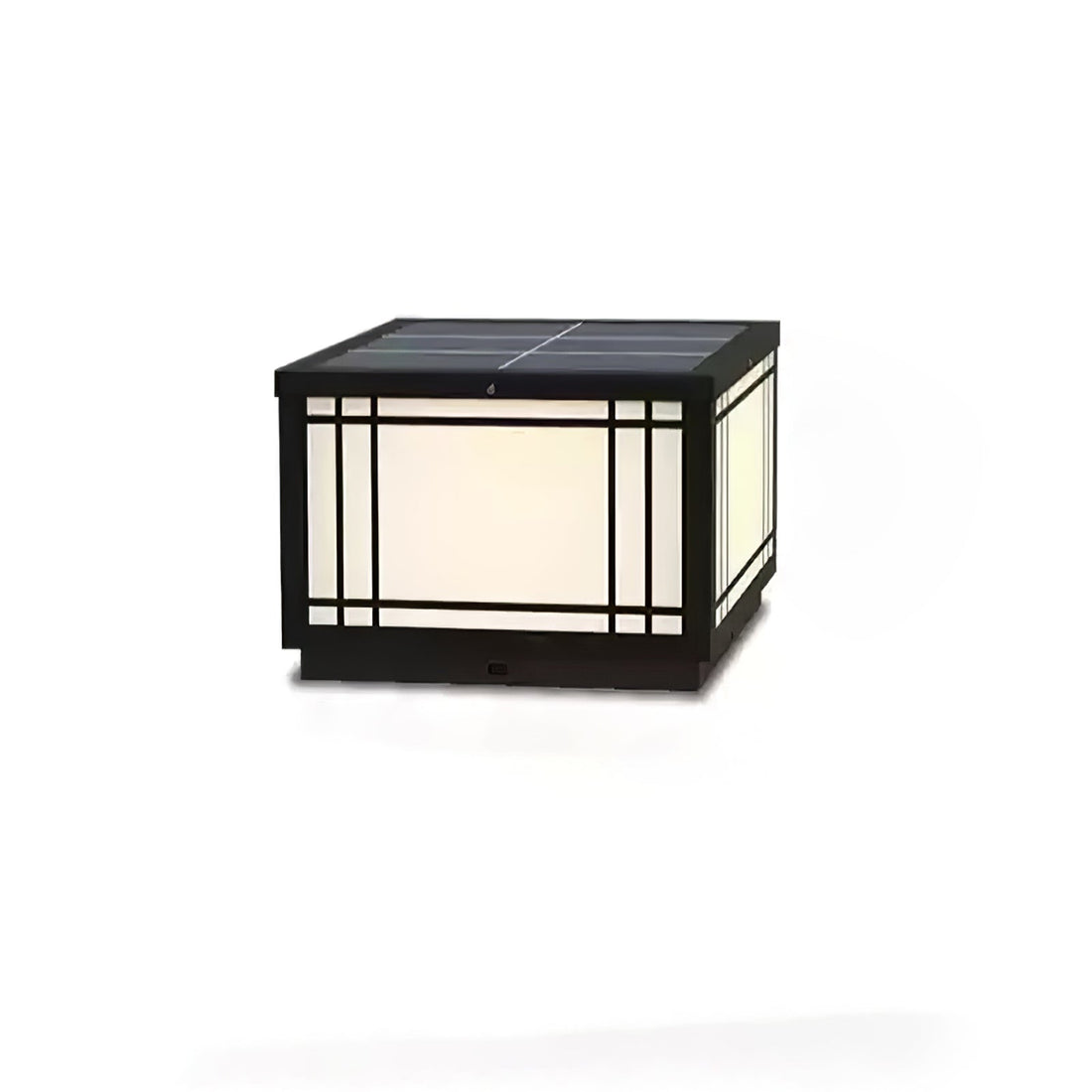 Solar Cube Laterne Außenlampe - Moderne Garten &amp; Terrasse Ambientebeleuchtung