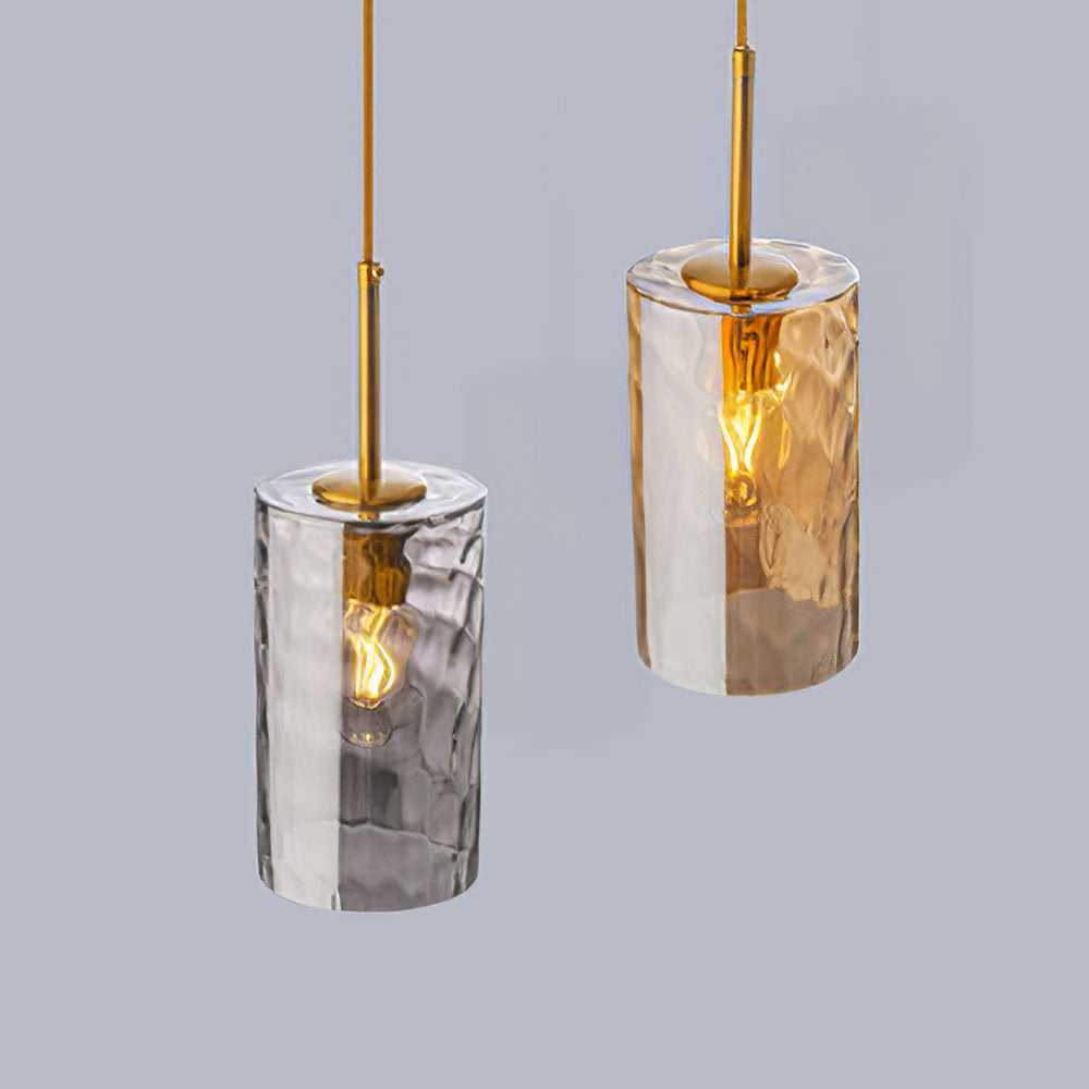 Ripple Glass Pendant Light - Simple Creative Design for Dining Room