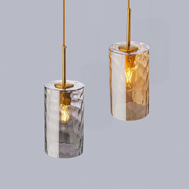 Ripple Glass Pendant Light - Simple Creative Design for Dining Room