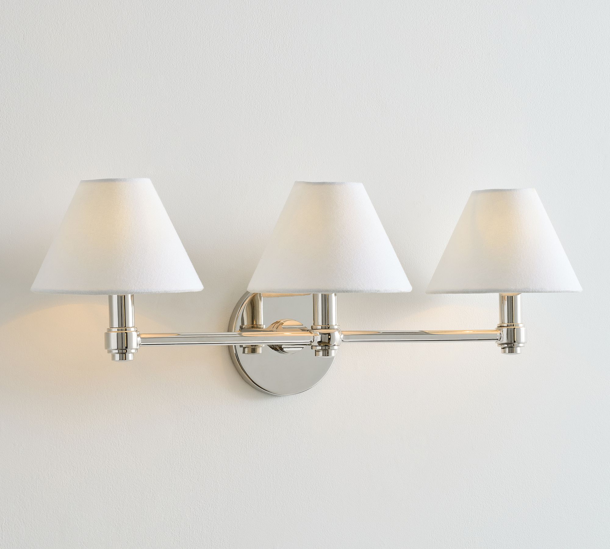 Everett Metal Wall Sconce - Single & Triple Wall Light for Living Room