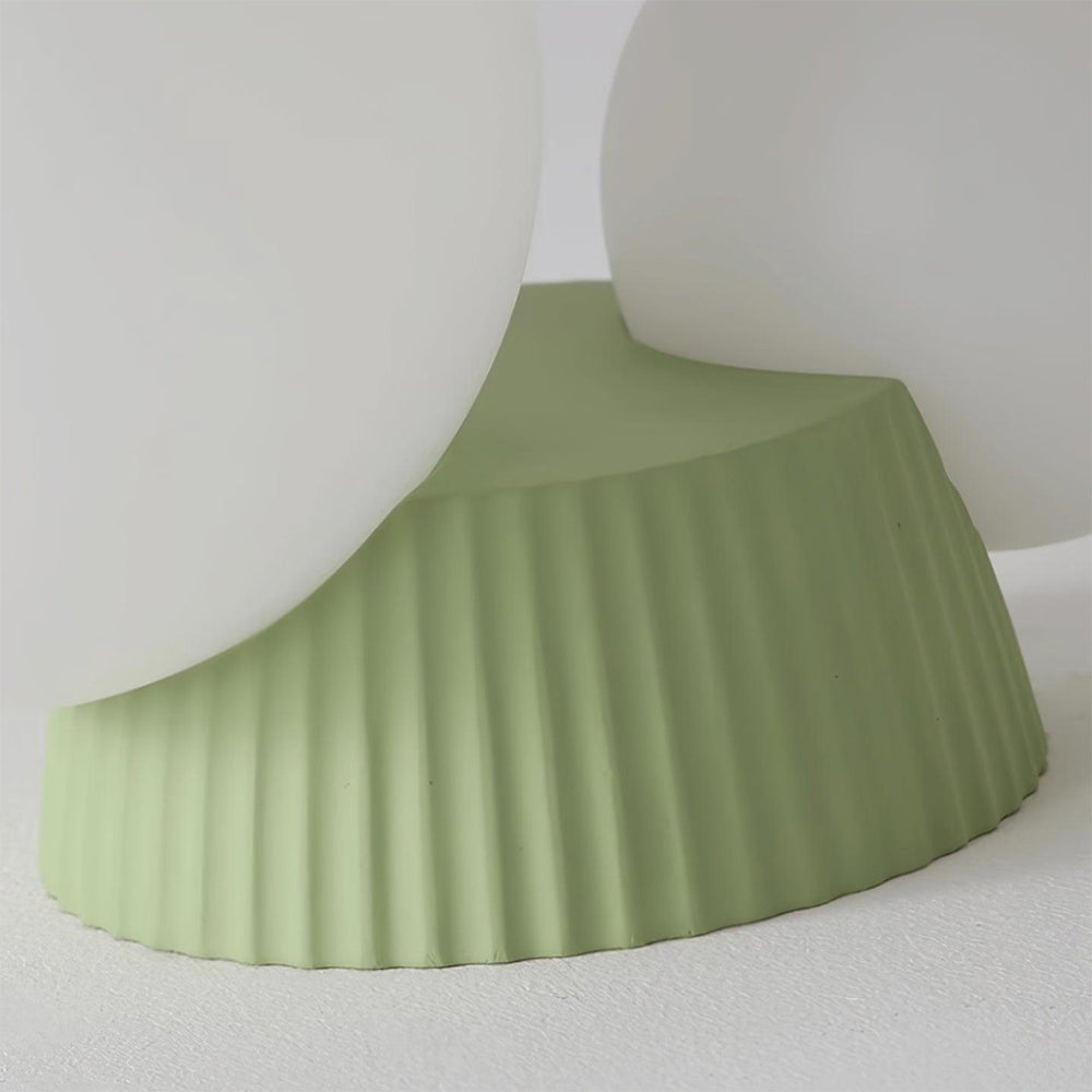 Compact Organic Ceiling Light - Home Fixture for Medium Rooms