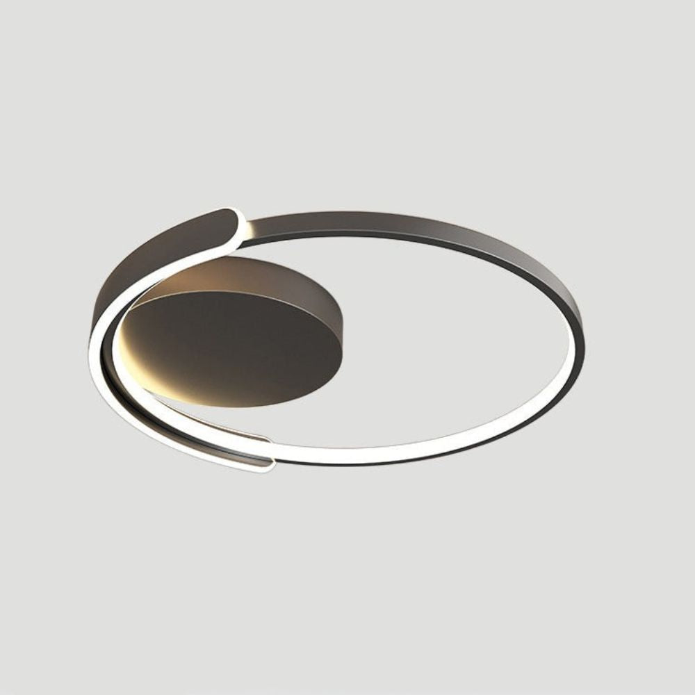 Round LED Ceiling Light - Modern Fixture for Living Room & Dining Room