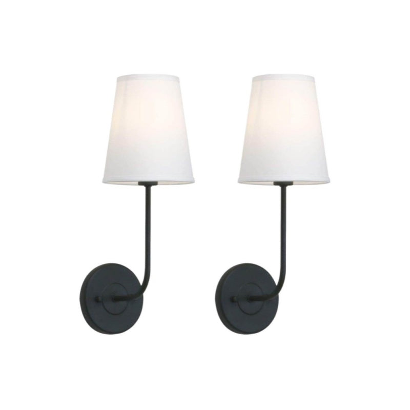 Minimalist Nordic Fabric Metal Wall Lamp