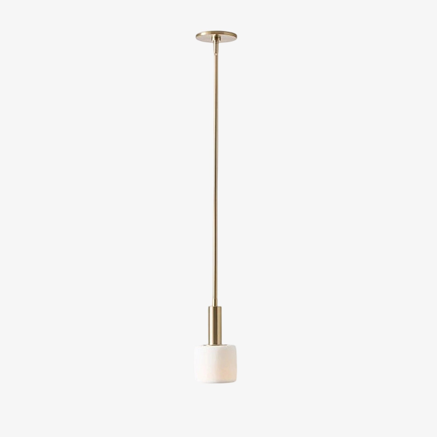 Cerova Modern Ivory Porcelain Pendant Light – Soft Organic Design for Kitchen Island