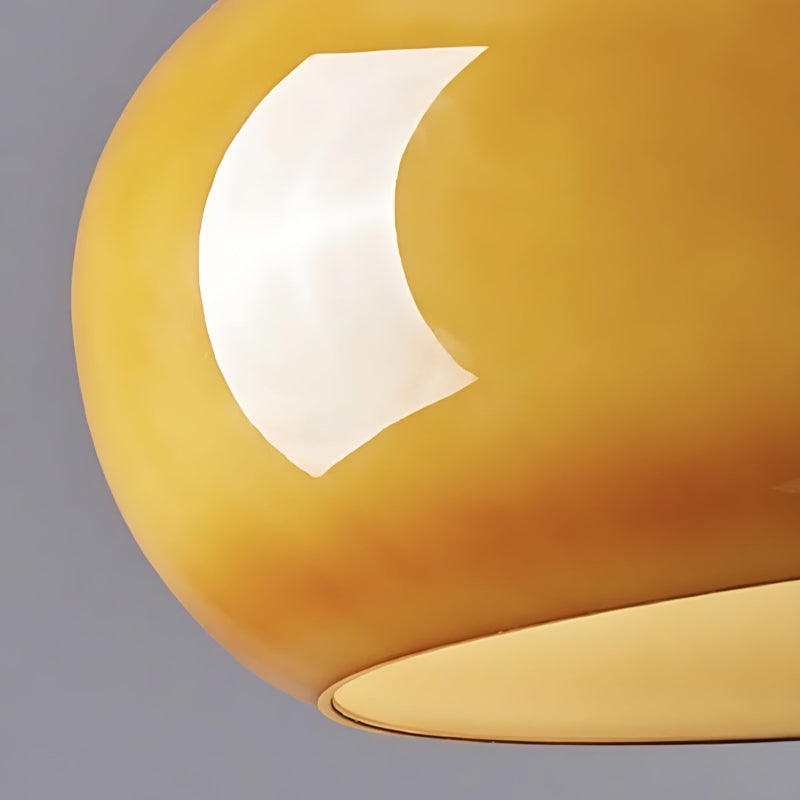 Bauhaus Brass Disc Vintage Ceiling Lamp