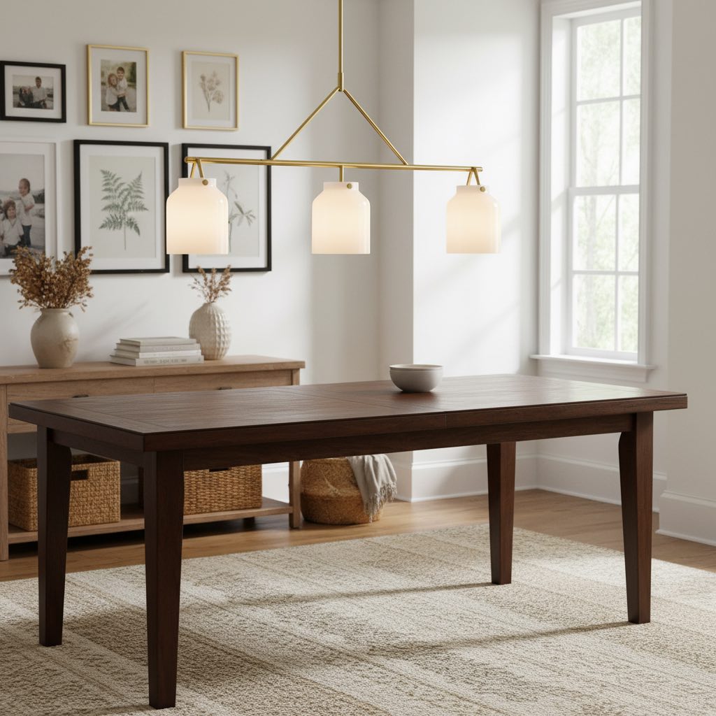 Hanton Metal Pendant Light - Modern Hanging Lamp for Dining Room