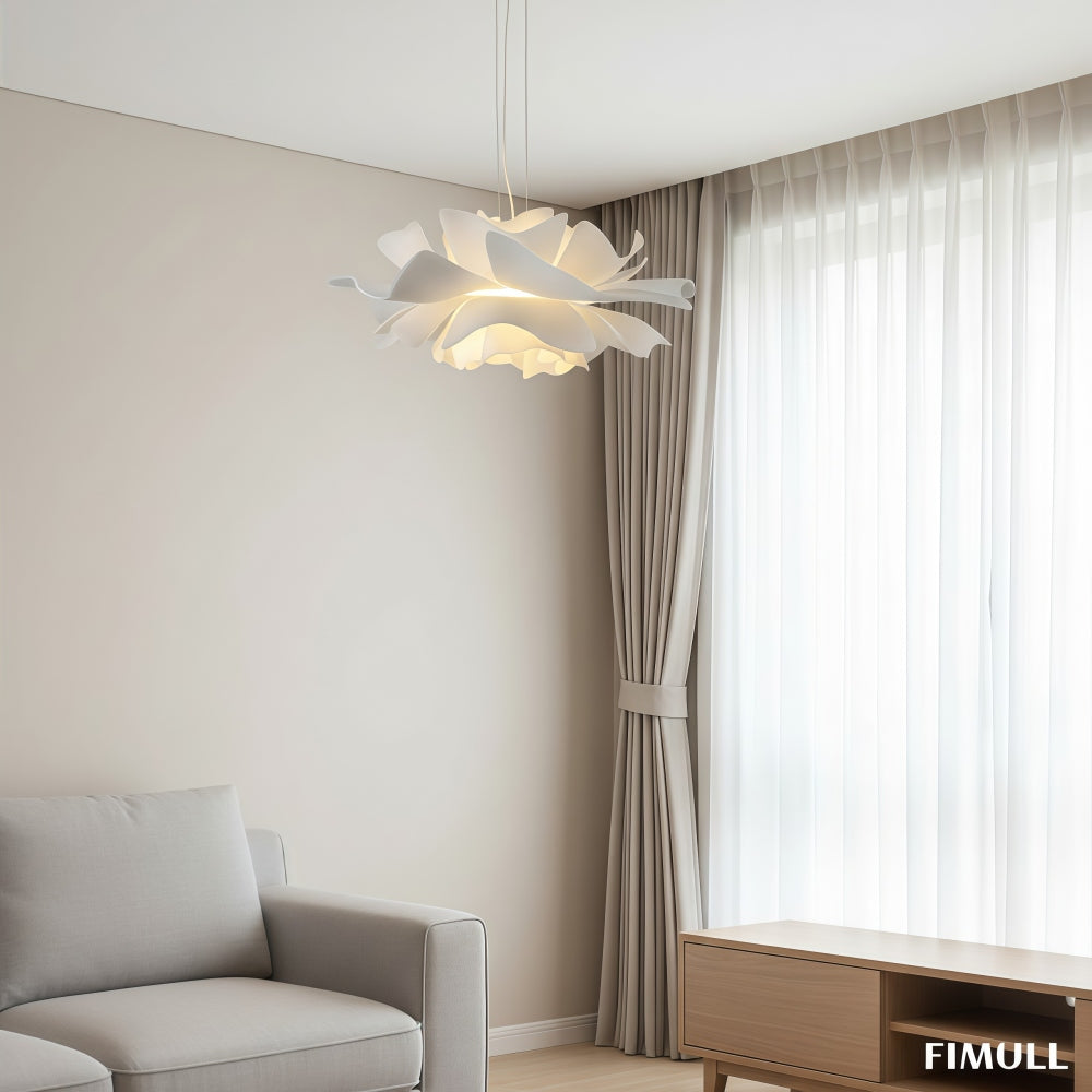 Lotus Flower Petal Pendant Light Nordic Style for Living Room