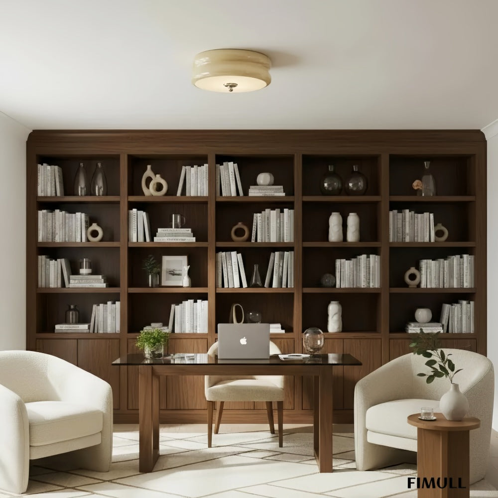 Opalix Elegant Curved Decorative Ceiling Fixture in Art Deco Style for Kitchens