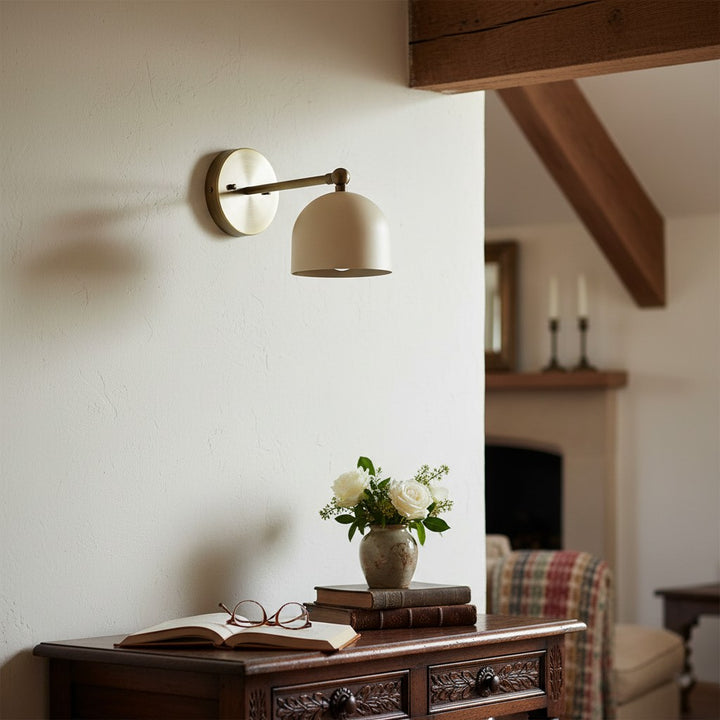 Metio Dome Decorative Wall Sconce Light - Elegant Indoor Lighting Fixture