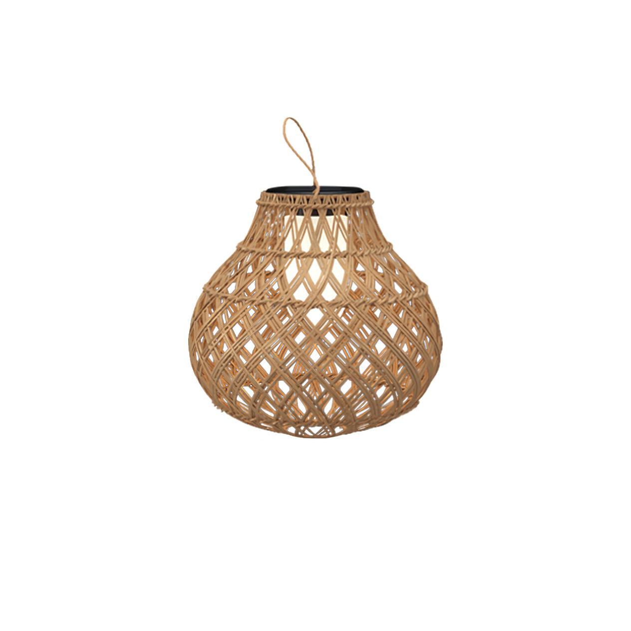 Woven Sphere Lantern Outdoor Lamp - Solar Outdoor Lamp Great