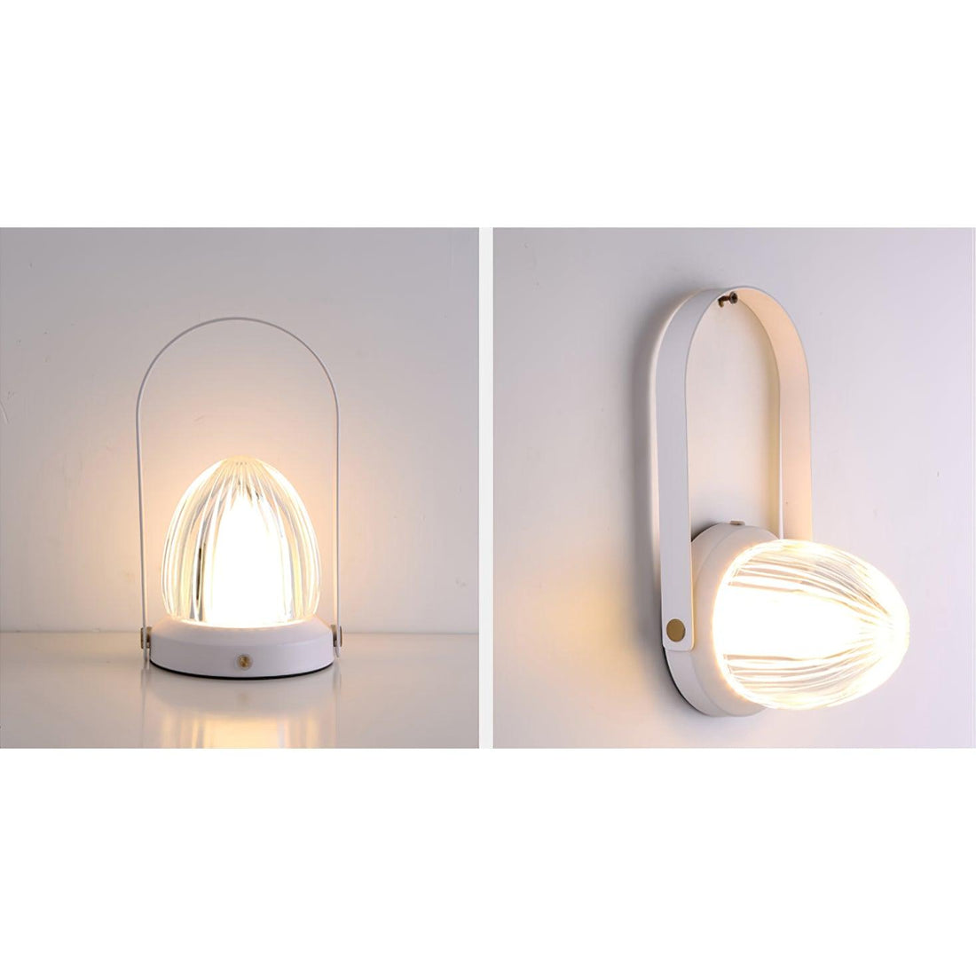 Wiederaufladbare Tischlampe – Tragbares dimmbares Licht fürs Schlafzimmer