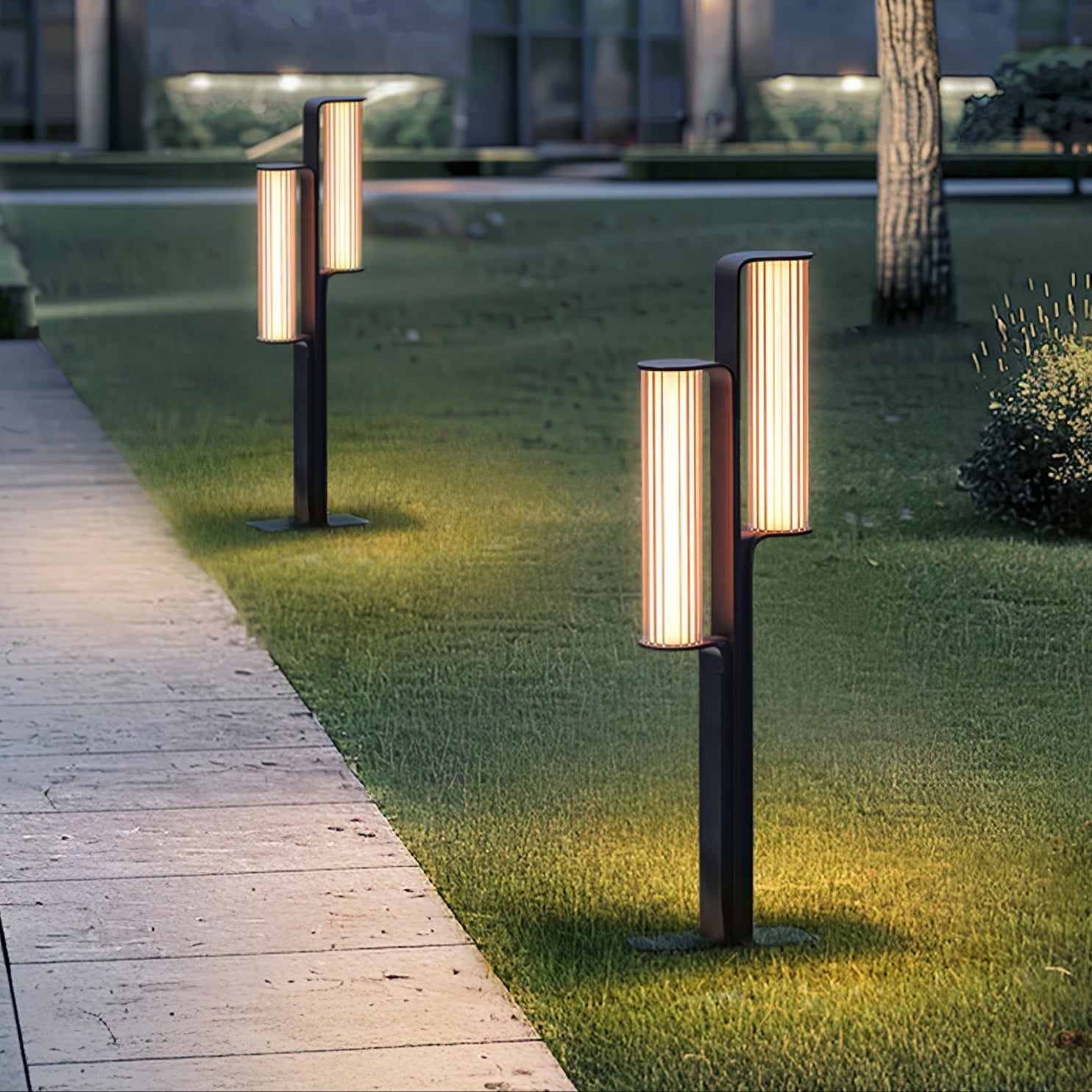 Modern Outdoor Lamp - Outdoor Post Lamp Great for Gardens/Patios