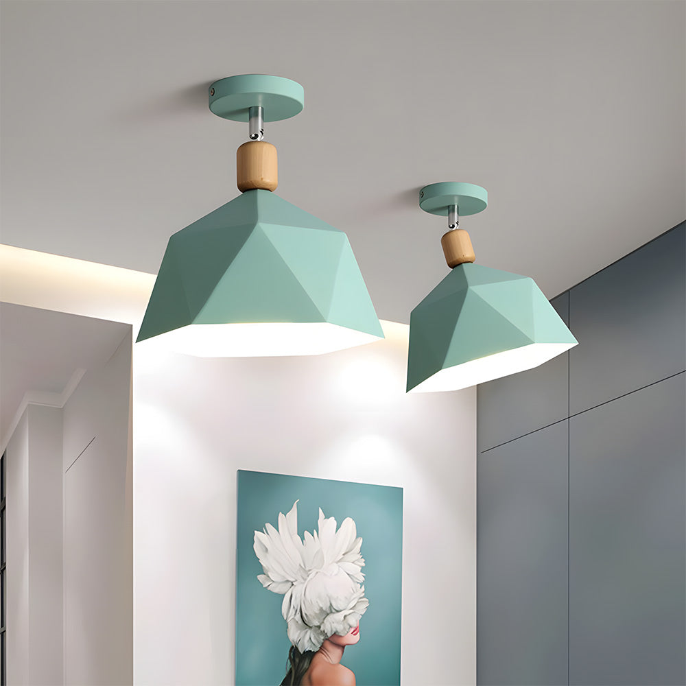 Macaron Organic Ceiling Light - Elegant Metal Ceiling Lamp for Hallway
