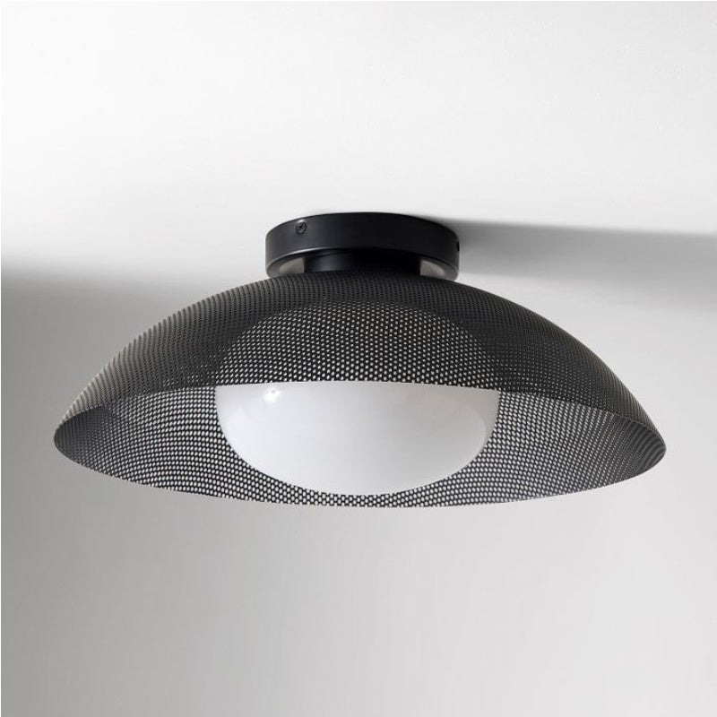 Elorina Flush Mount Glass/Metal Ceiling Light - A Stylish Fixture for Modern Spaces