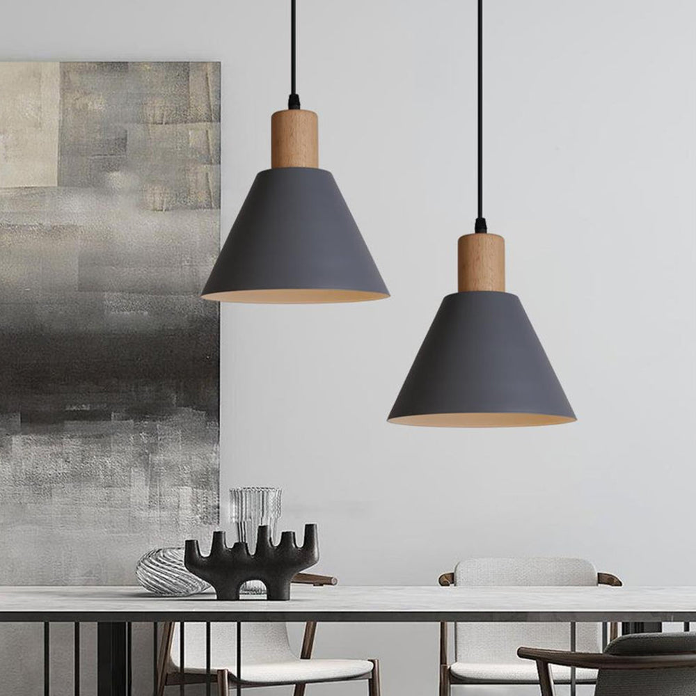 Iron Pendant Light - Contemporary Kitchen Island Lighting Industrial