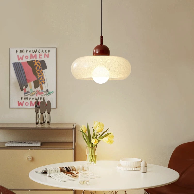 Nordic Pendant Light - Minimalist Transparent Glass Living Room