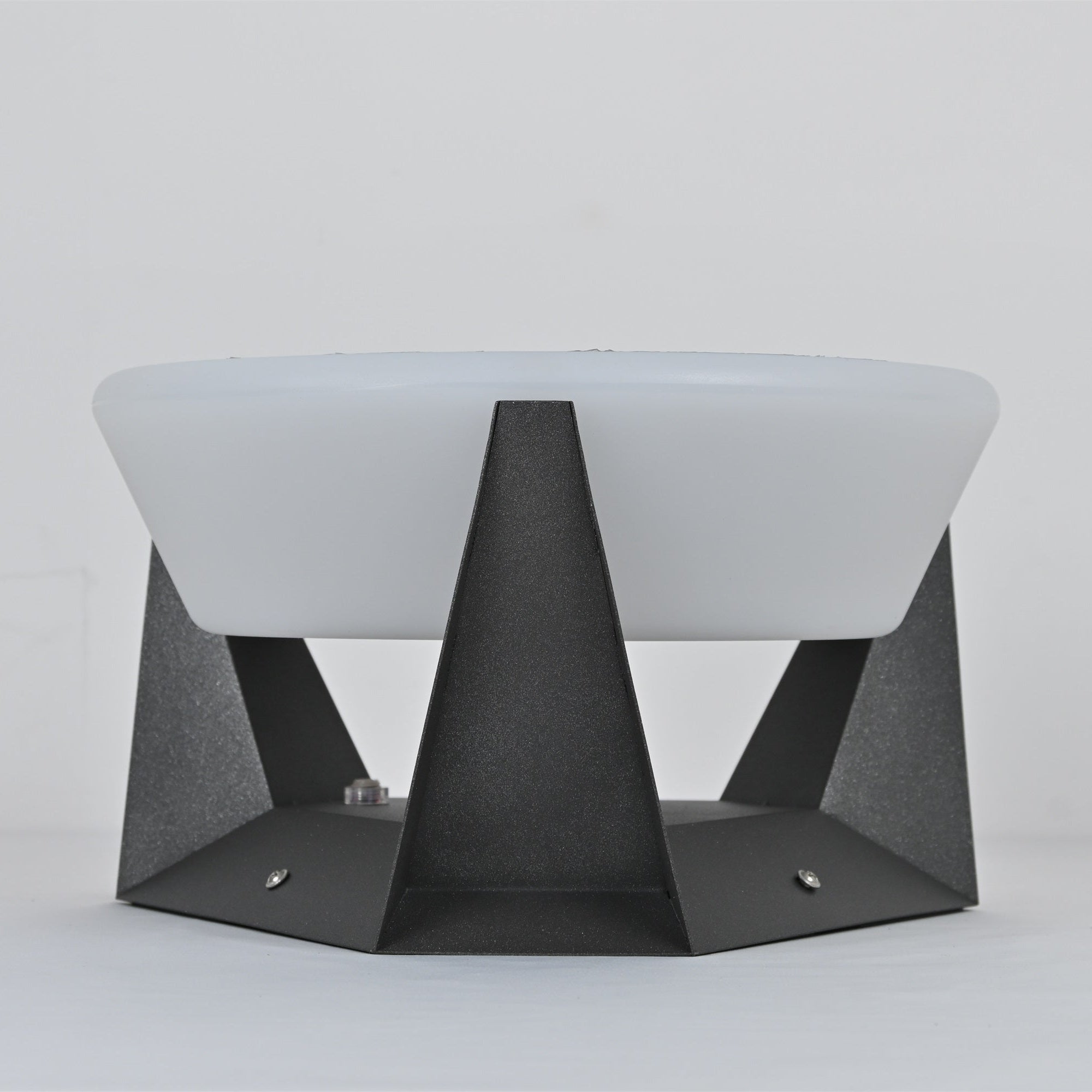 Solar Außenleuchte - Moderne geometrische LED Lampe für Garten &amp; Terrasse