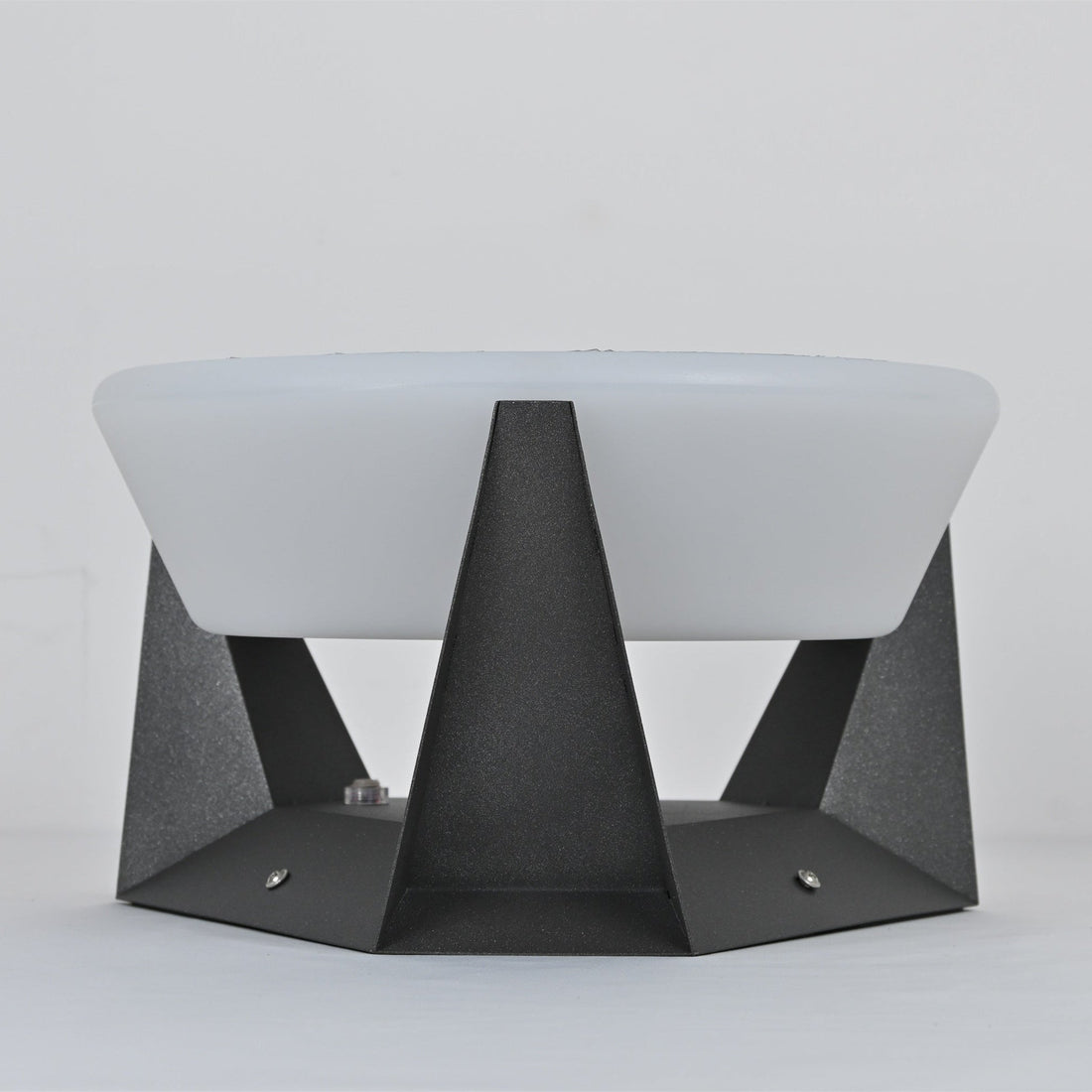 Solar Außenleuchte - Moderne geometrische LED Lampe für Garten &amp; Terrasse