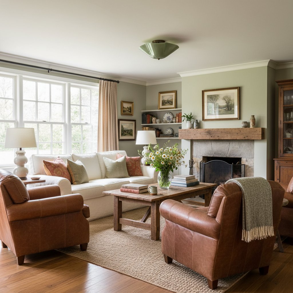 Bellina Deckenleuchte aus Glas, moderne Leuchte mit Messingakzent