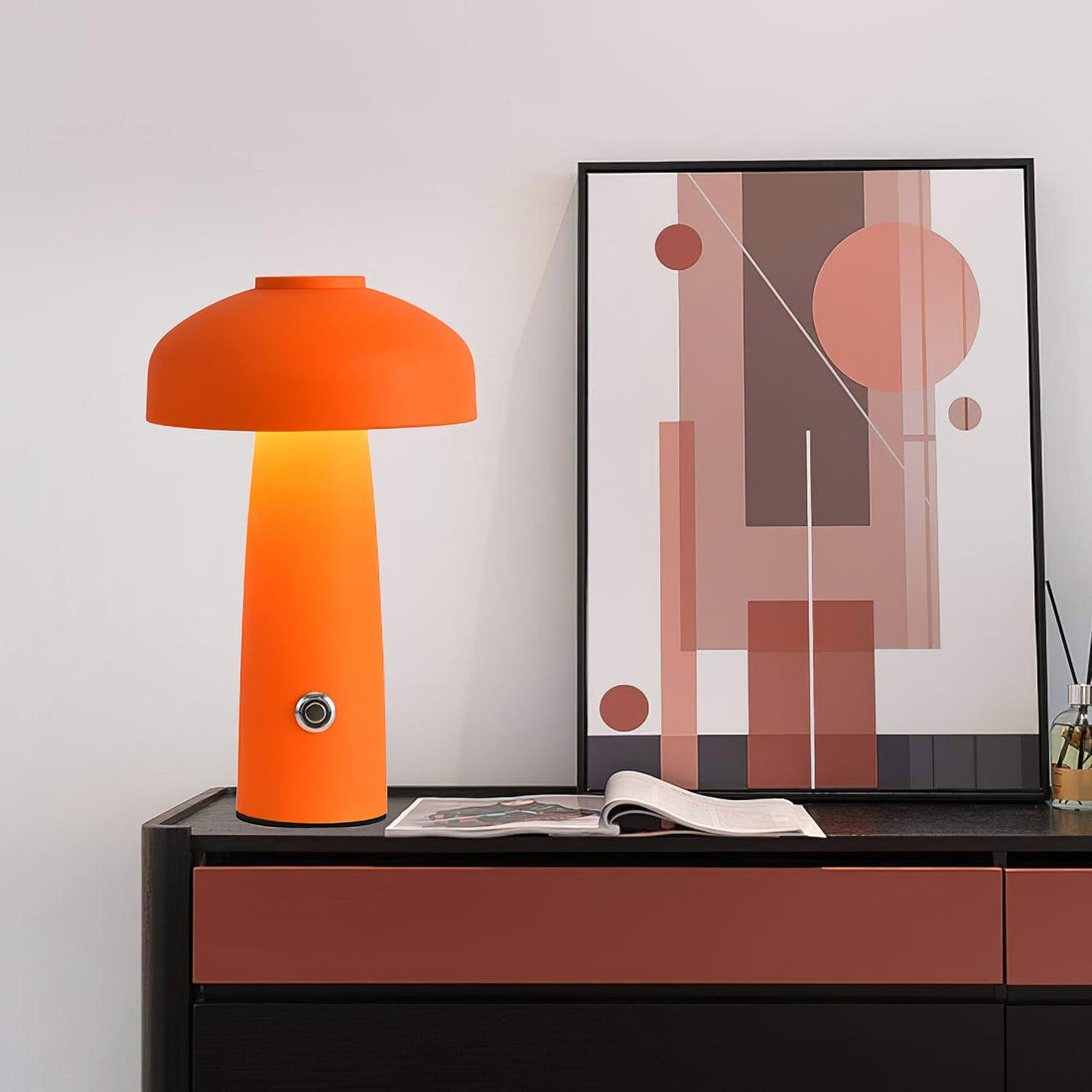 Mushroom Built-in Battery Table Lamp - Decorative Table Lamp Great
