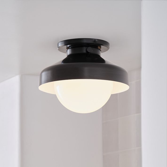 Hanton Metal Flush Mount Light - Modern Ceiling Lamp for Living Room