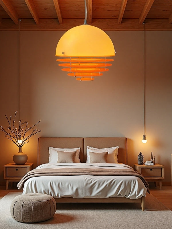 Bauhaus Sunset Pendelleuchte - Moderne Designer-Ambientelampe fürs Wohnzimmer