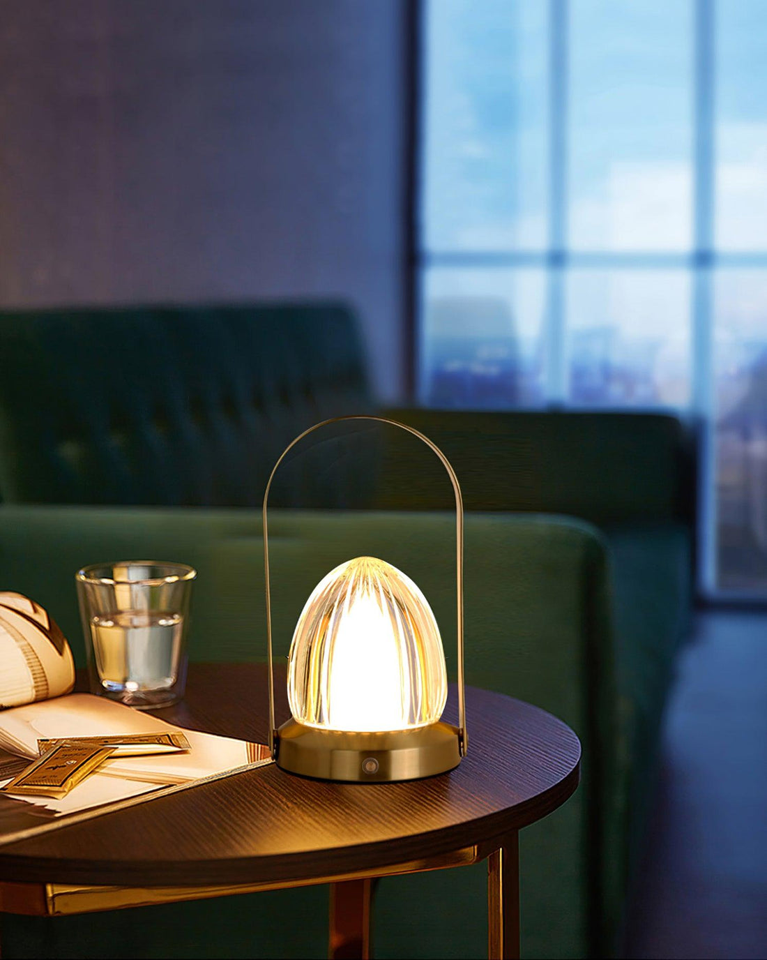 Wiederaufladbare Tischlampe – Tragbares dimmbares Licht fürs Schlafzimmer