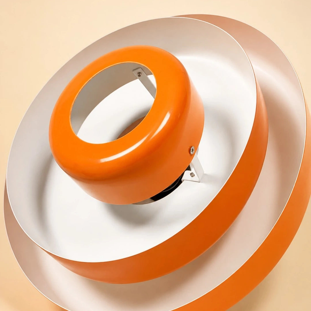 Retro Bauhaus Plug-In Pendant Light