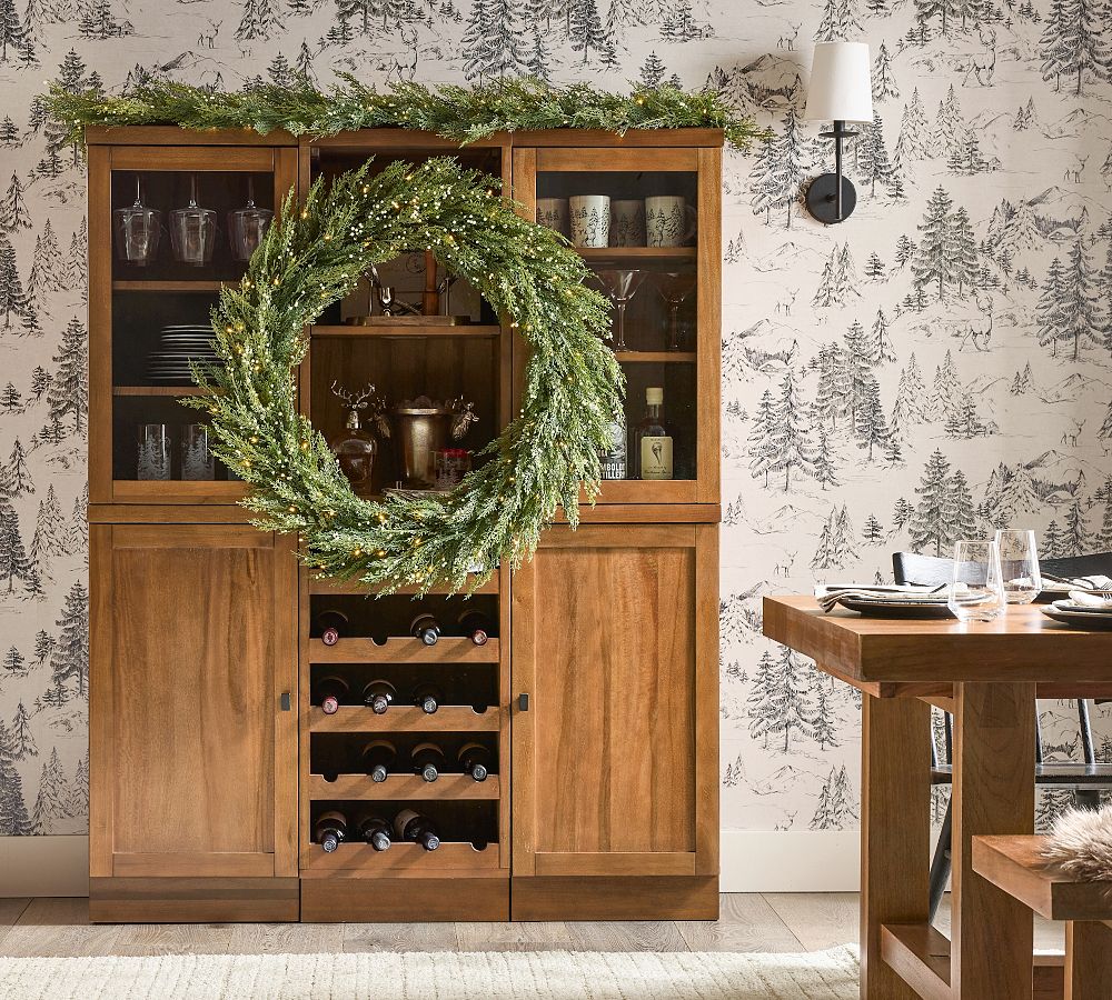 Rowan Bronze or Brass Wall Sconce - Iron Light with White Linen Shade for Home