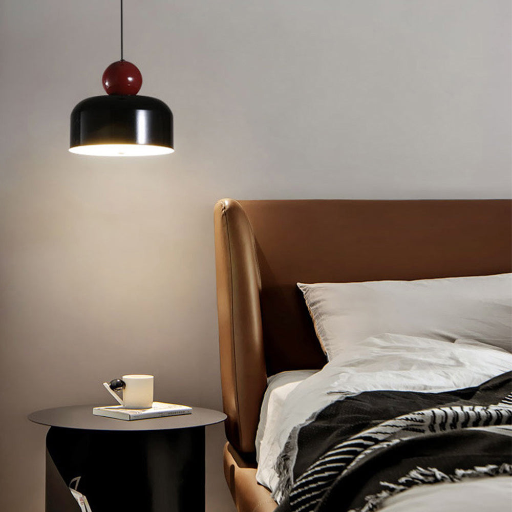 Creative Cone Pendant Light - Unique Adjustable Lighting for Bedroom