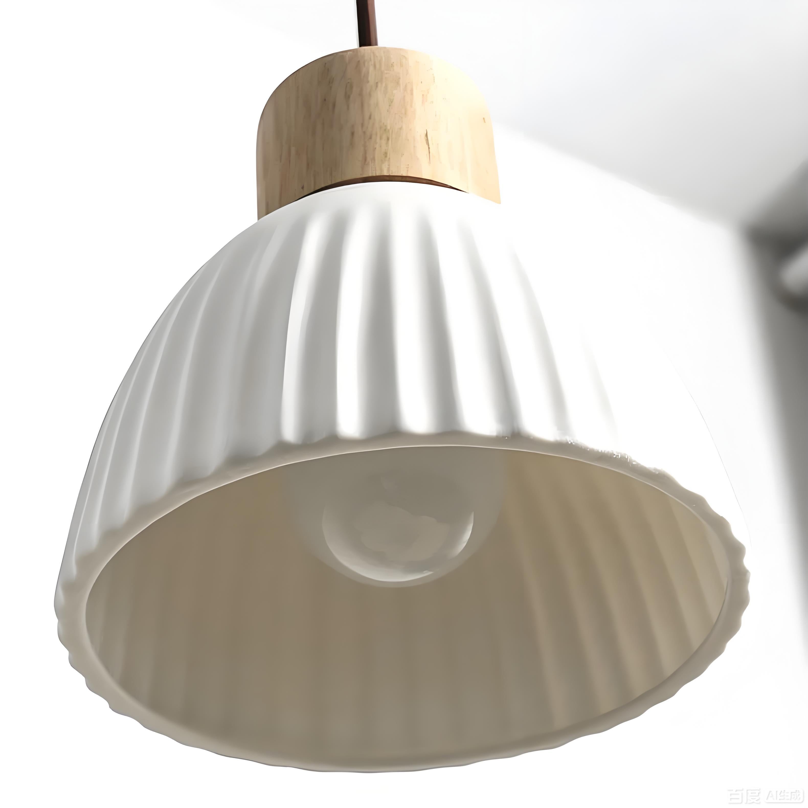 Cerawooda Modern Pendant Light - Clean Circle Silhouette for Living Area