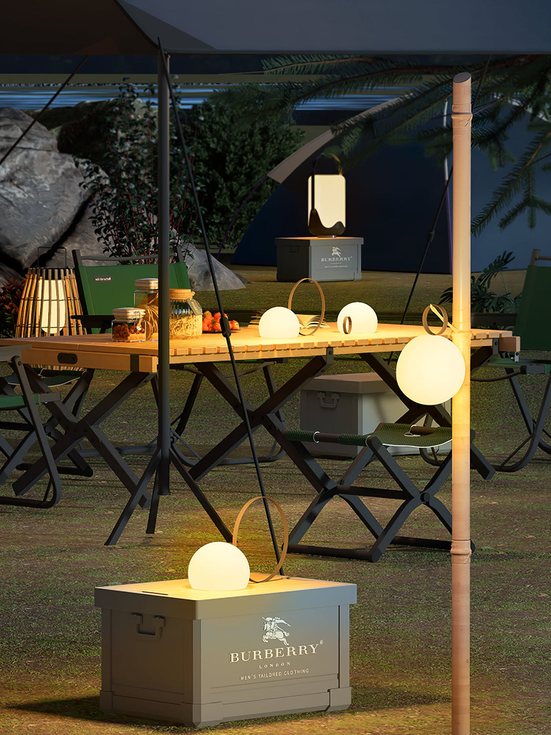 Dome Table Lamp - Portable Ambient Light for Living Room & Bedroom