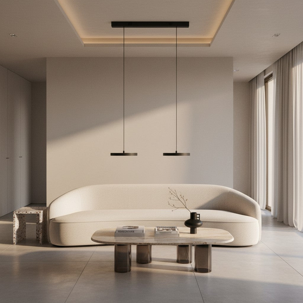 Feranox Pendant Light Disc Design Pendant - Modern Style for Dining Room
