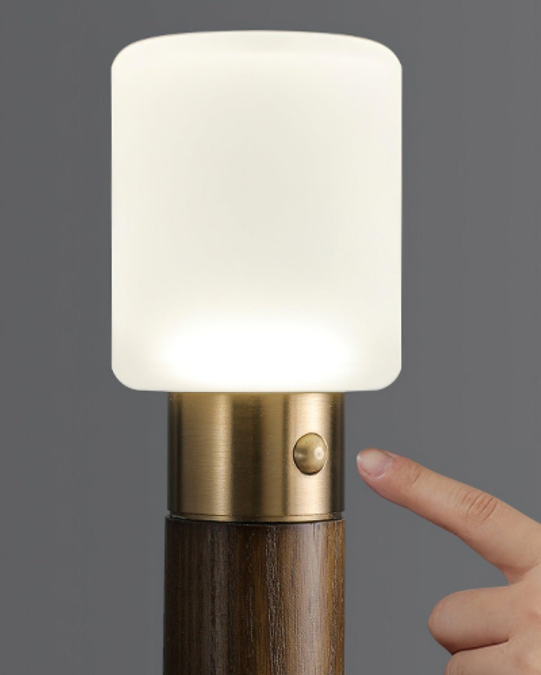 Simplicity Tischlampe – Massivholz, elegantes Design – für den Heim-/Bürogebrauch