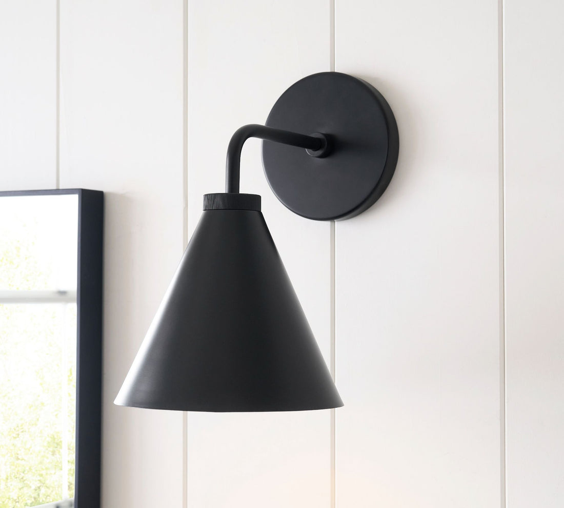 Korvi Metal Cone Wall Lamp - Classic Multi-Head Tapered Wall Sconce
