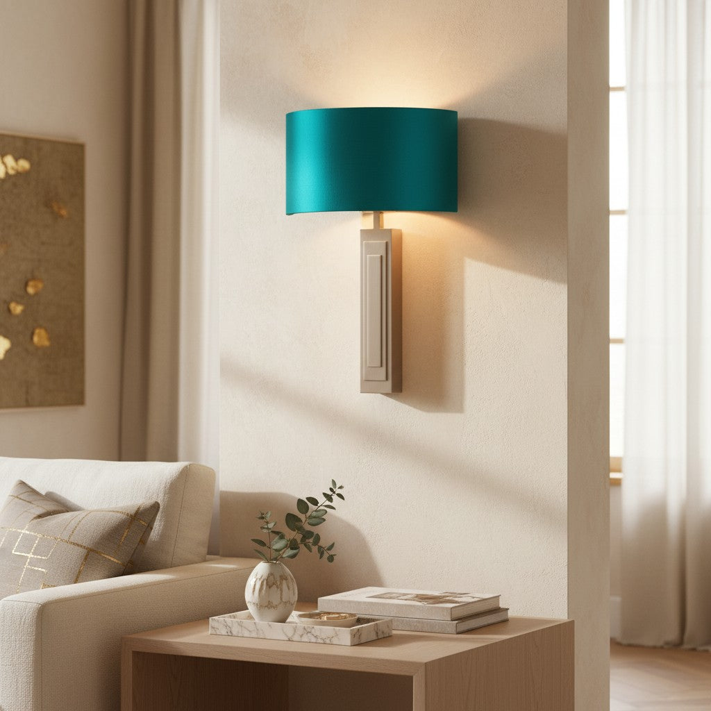 Linexis Wandleuchte im Vintage-Stil mit skulpturalem Armdesign – Moderner Art-Deco-Stil für Flure und Schlafzimmer