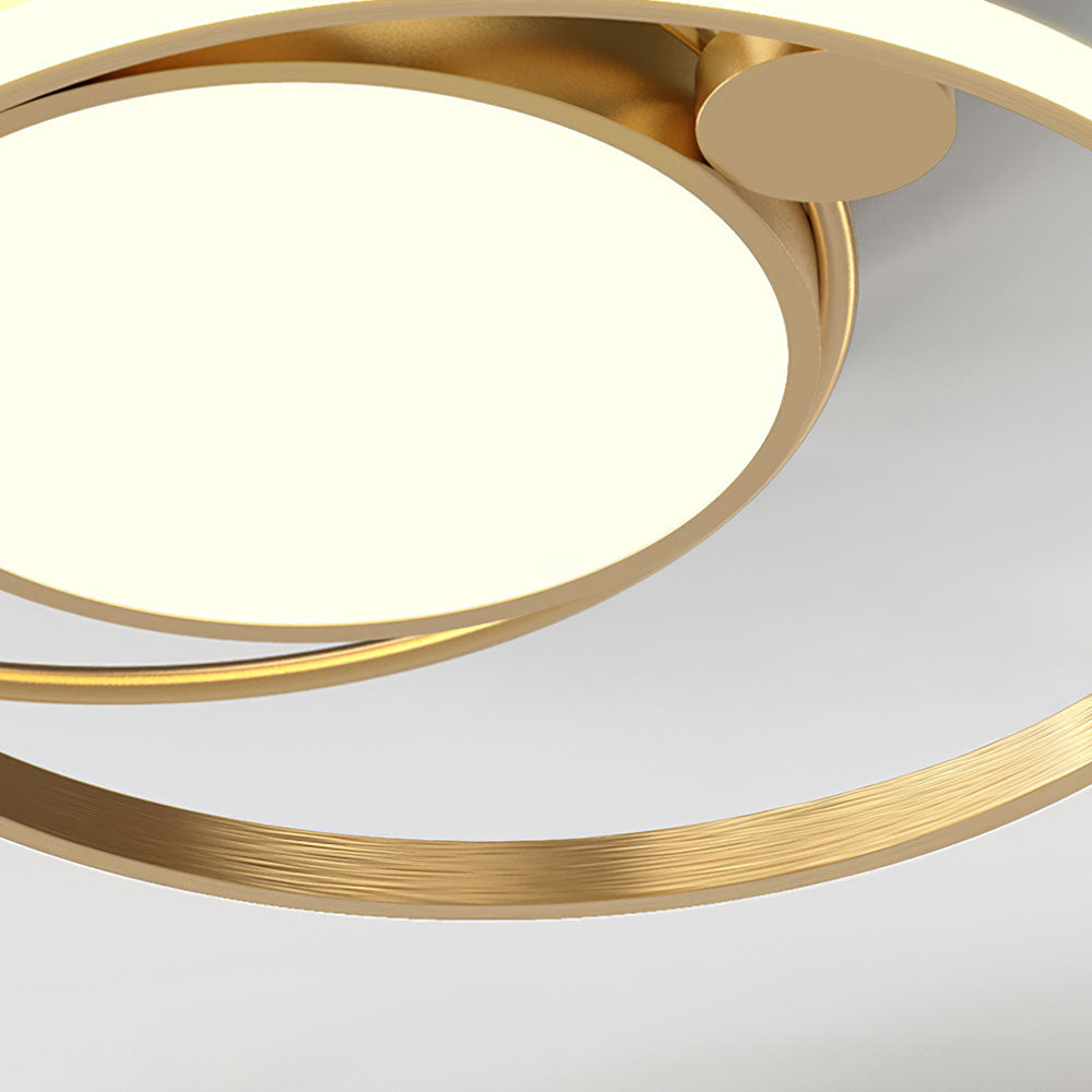 Modern Round LED Ceiling Light – Minimalist Fixture for Living Spaces