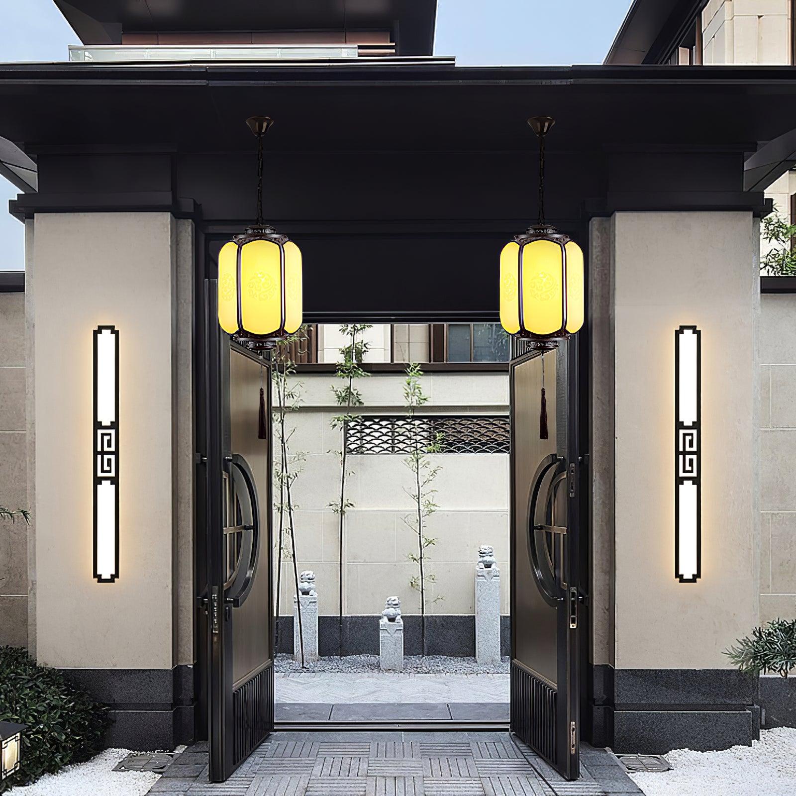 Lantern Outdoor Pendant Light - Weatherproof Outdoor Pendant Ideal