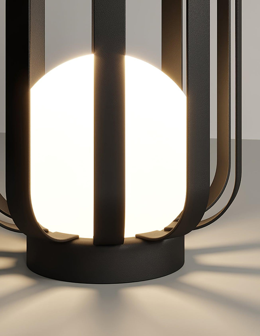 Garden Outdoor Floor Lamp - Dimmable LED Light with Tray & Flower Pot