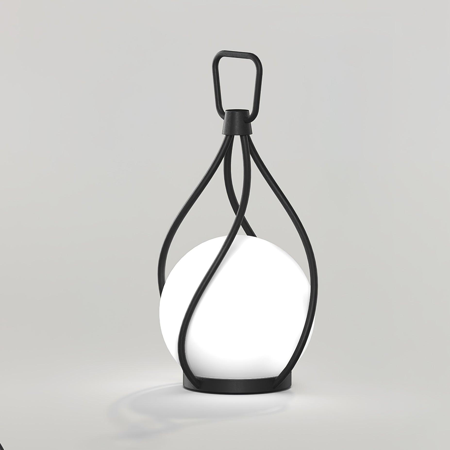 Orb Lantern Tischlampe – Wiederaufladbares LED-Licht für Innen und Terrasse