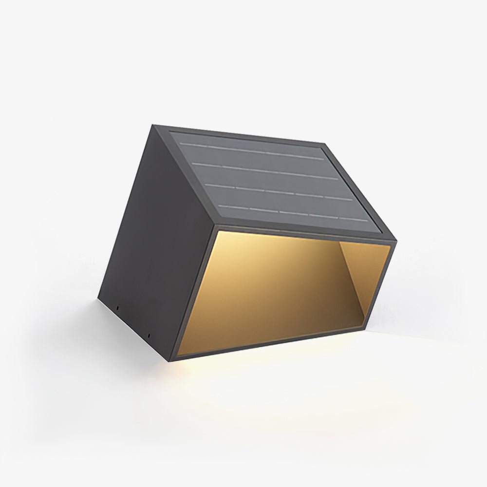 Cube Garden Solar Light - Compact LED Lamp for Patio & Small Gardens