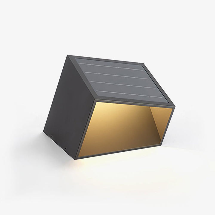 Cube Garden Solar Light - Compact LED Lamp for Patio & Small Gardens