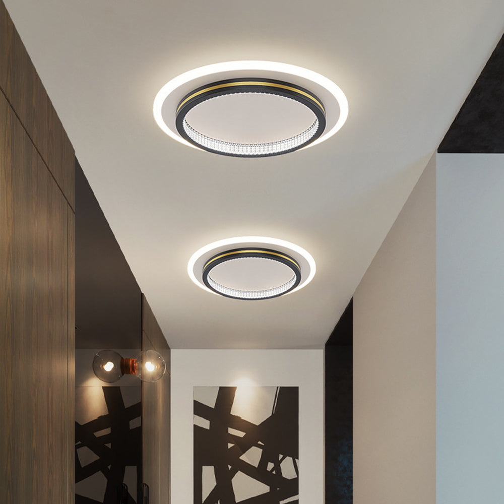 Schlanke, moderne LED-Deckenleuchte – Schlafzimmerleuchte für moderne Räume