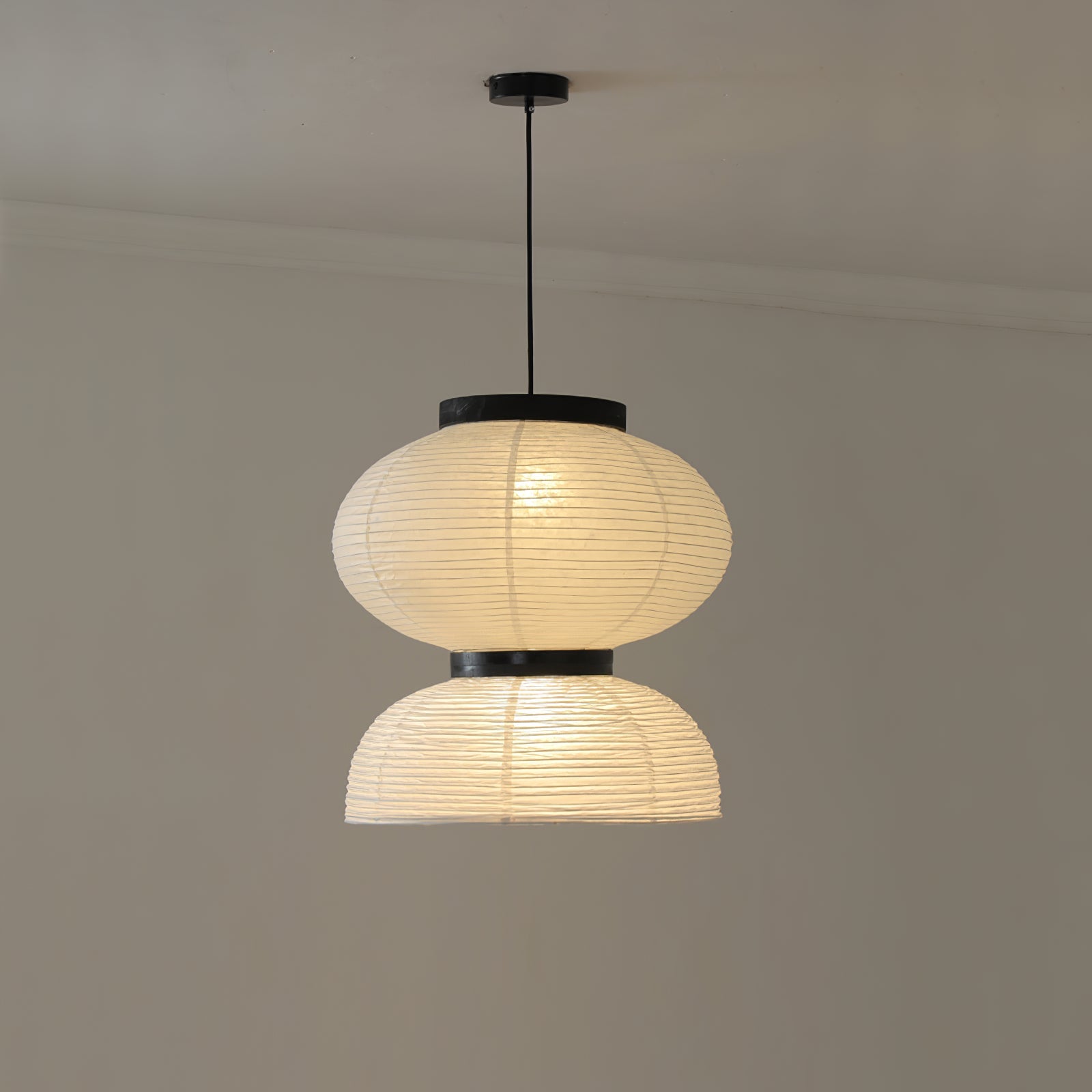 Rice Paper Pendant Lamp - Modern Design for Cozy Interiors