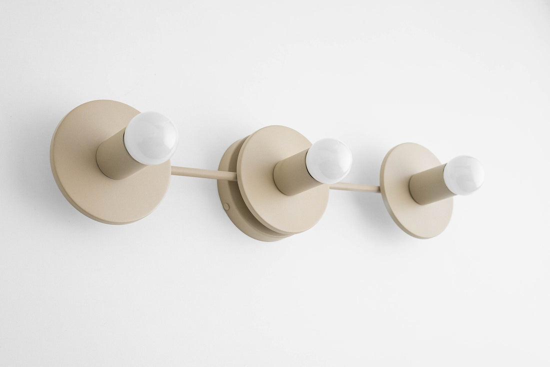 Radiro Globe Modern Colorful Vanity Light - Minimalist Bathroom Fixture in Multiple Finishes