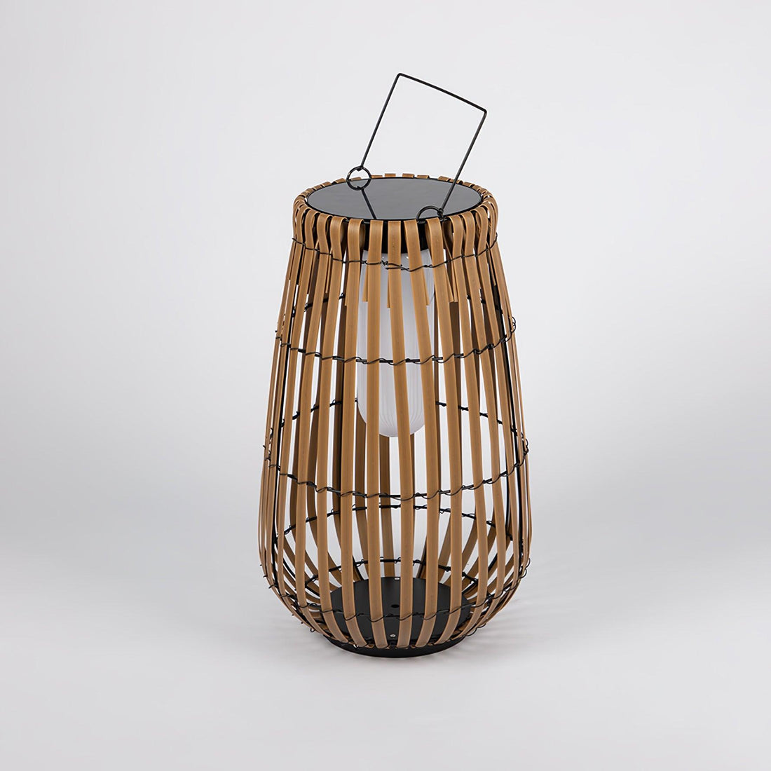 Tropic Braid Outdoor Lamp - Faux-Rattan Metal Waterproof