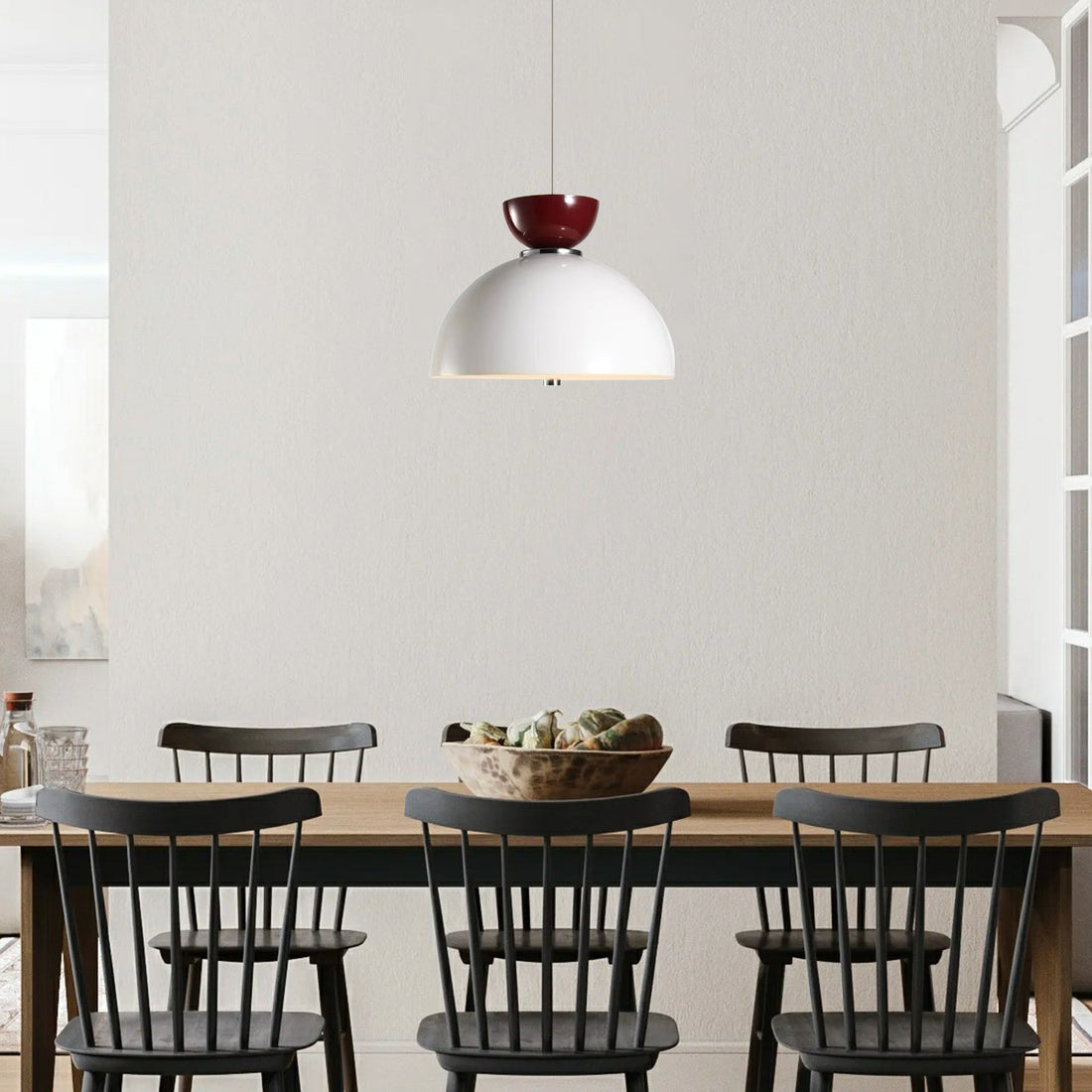 Creative Cone Pendant Light - Unique Adjustable Lighting for Bedroom