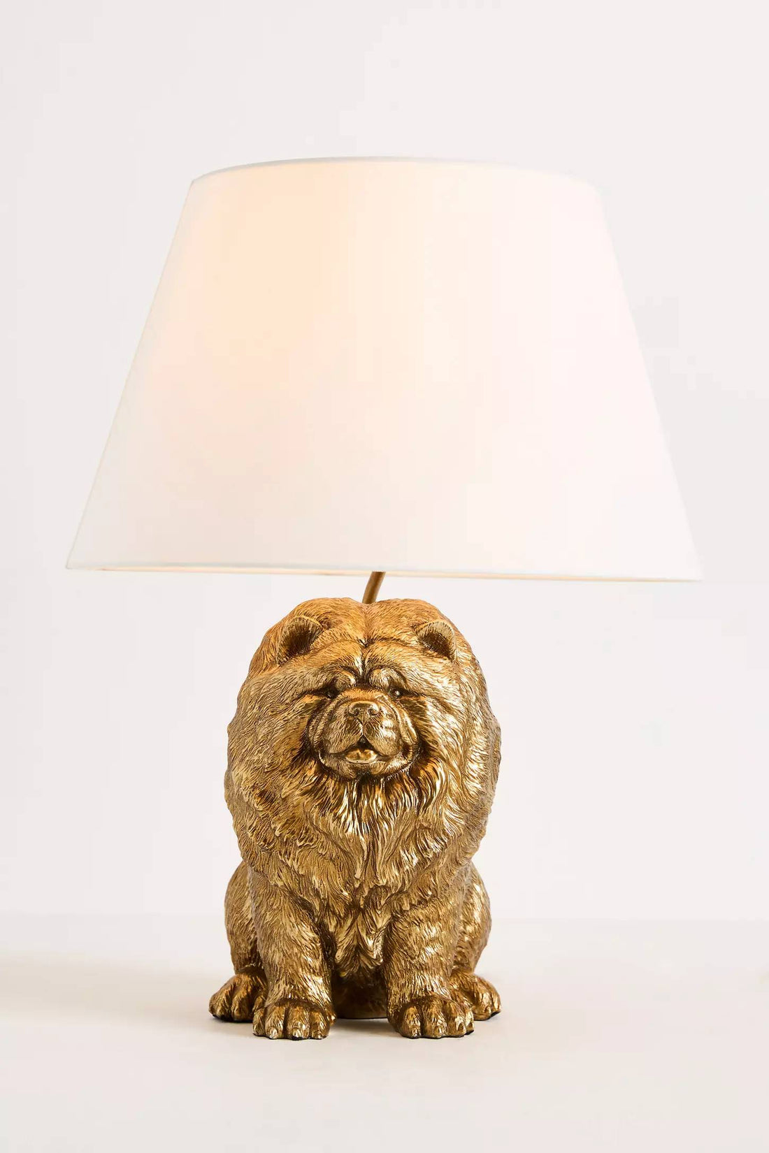 Pawdia Unique Table Lamp - Decorative Fabric Animal Bedside Lamp