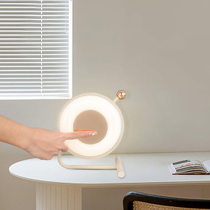 Wiederaufladbare Tischlampe – Verstellbare LED-Arbeitsleuchte für Schreibtisch und Schlafzimmer